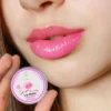 Application of Pinkpop Lip Balm on Lips